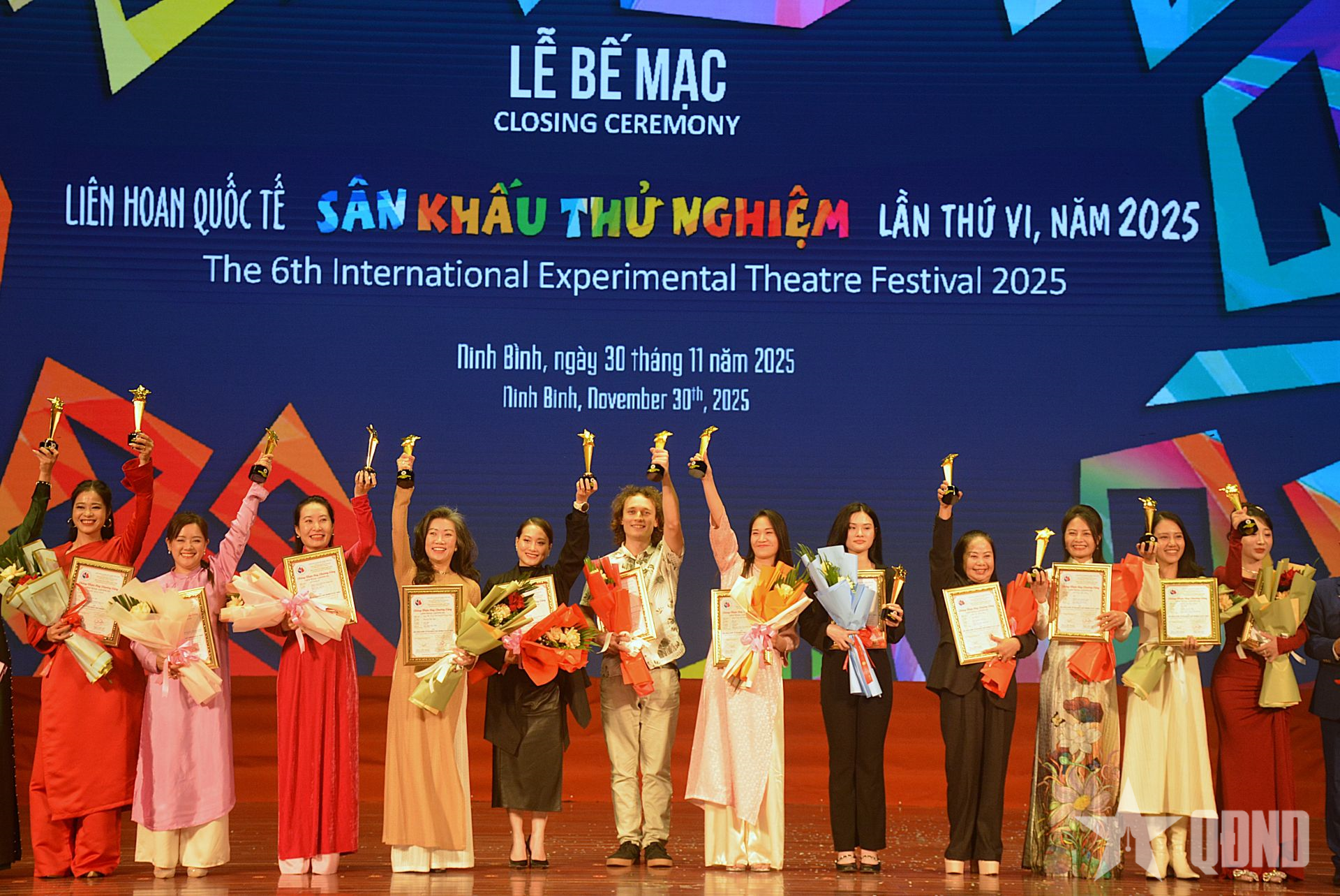 Nhà hát Chèo Quân đội đoạt 5 giải tại Liên hoan quốc tế sân khấu thử nghiệm lần thứ VI